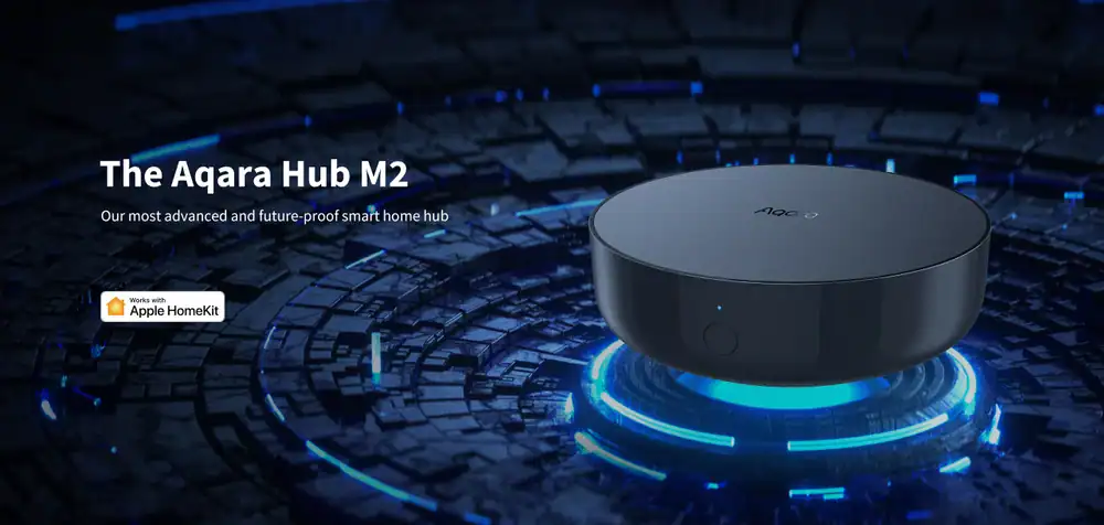 Wielofunkcyjny hub Aqara M2 z portem Ethernet, USB i IR – serce Twojego smart home.